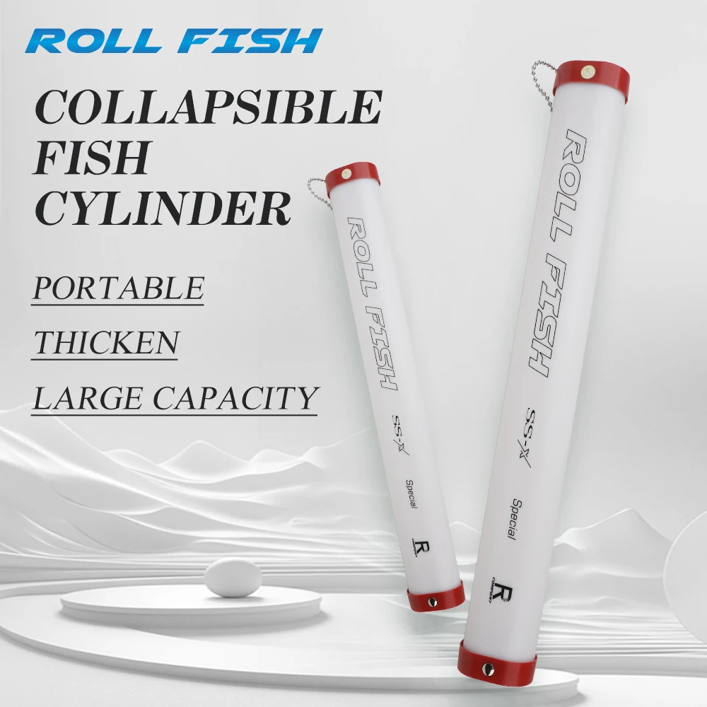 Étui canne pêche ROLLFISH 53-155cm étanche durable - Protection anti-roulement pour matériel pêche