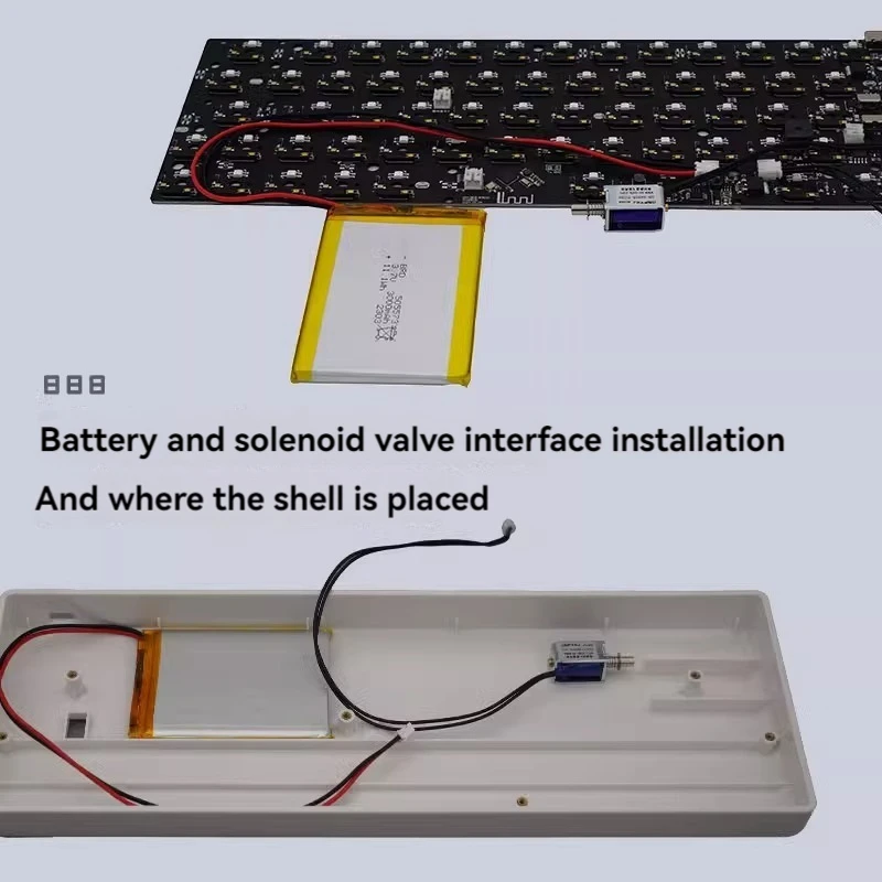 GH60 Custom PCB Board for Mechanical Keyboard DIY Tri-mode Moves