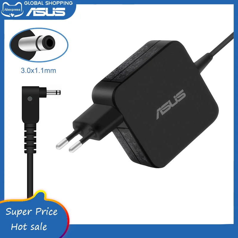 19V 2.37A 45W 3.0x1.1mm AC Adapter Laptop Charger Replacement For Asus Zenbook UX21E UX31K UX32 UX42E UX31E Notebook Chargeur