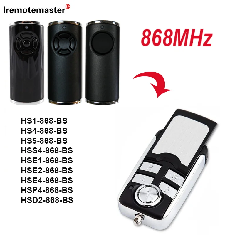 For HORMANN BS SERIES 868mhz Replacement HORMANN HS1 HS4 HS5 HSP4 HSD2 HSE2 HSE4 HSE5 HSE1 868 BS Garage Door Remote Control for hormann bisecur hse2 868 bs hse4 868 bs garage remote door control hs1 hs4 hs5 hss4 hse1 hsp4 hsd2 868 bs transmitter