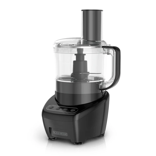 BLACK+DECKER 8-Cup Food Processor with Stainless Steel Blade