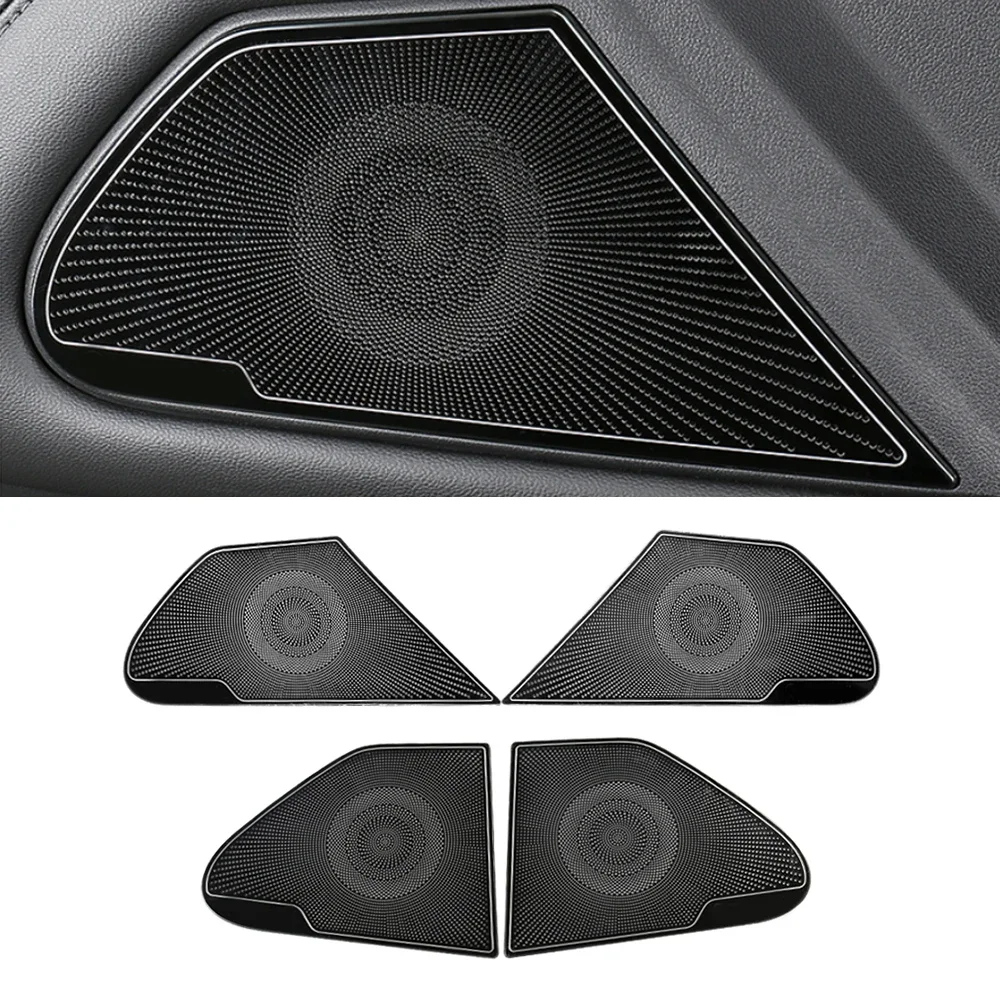 

For GWM Poer Ute Cannon 2019 2020 2021 2022 Car Accessories 4-door Speaker Cover Audio Sound Frame Loudspeaker Sticker Trim