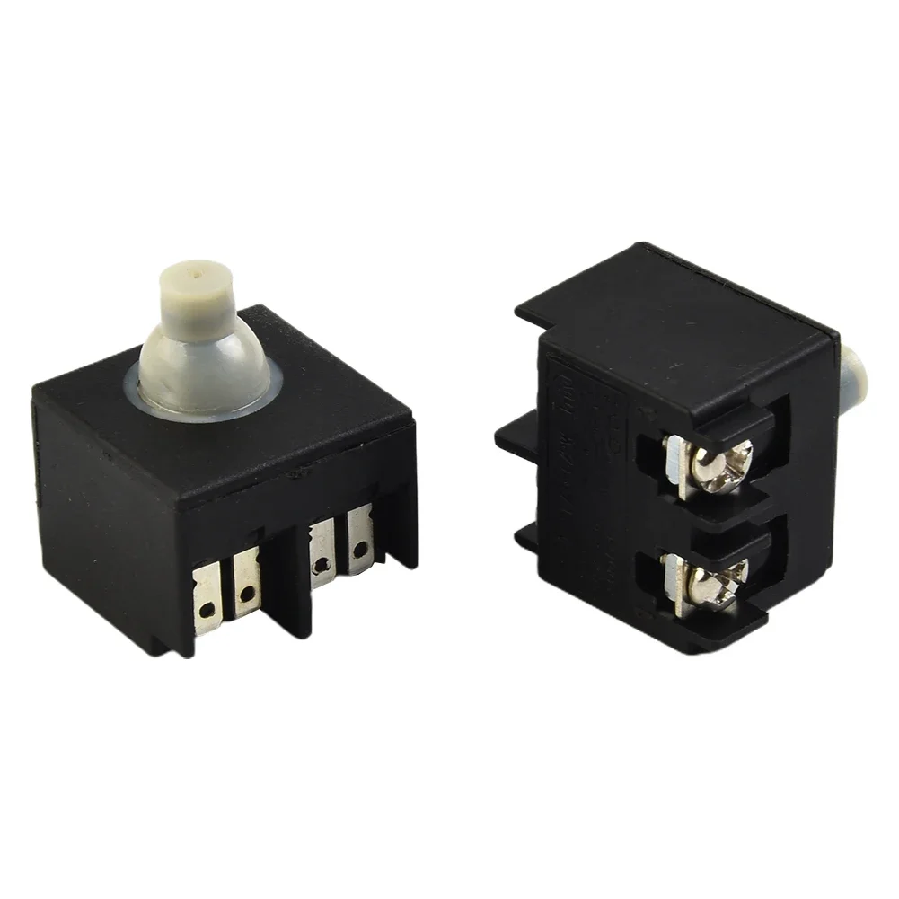 Angle Grinder Switch Accessories Key Switch Speed Control FA2-6/2W 6-100 2PCS For Angle Grinder Electric Hammer