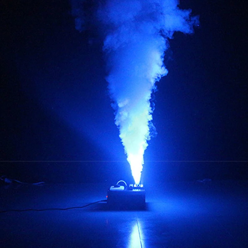 1500W LED gas column smoke machine bar nightclub wedding stage performanc small atmosphere equipment smoke fog column machine 4