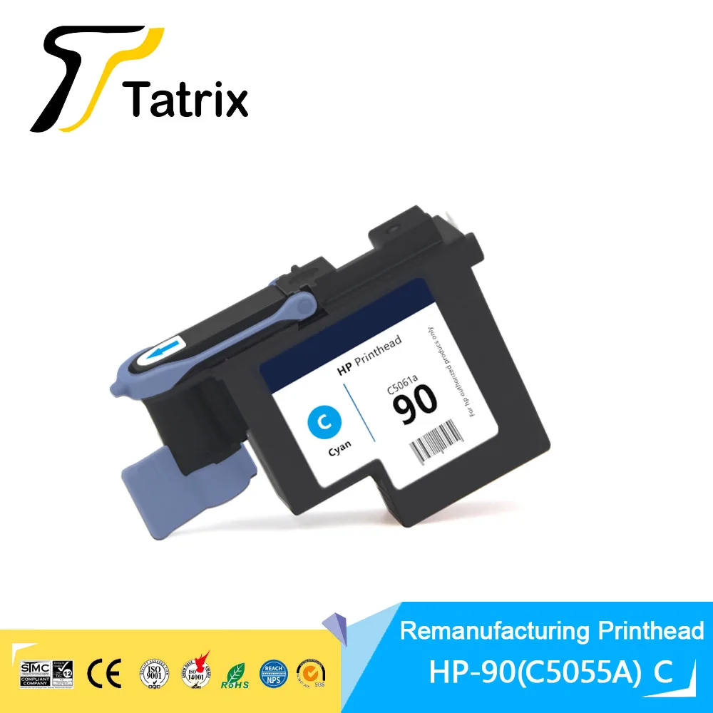 Tatrix-cabeça de Impressão para hp 90 C5054a C5055a C5056a C5057a Hp90 para Designjet 4000 4000ps 4020 4500 4520 - Imagem 6