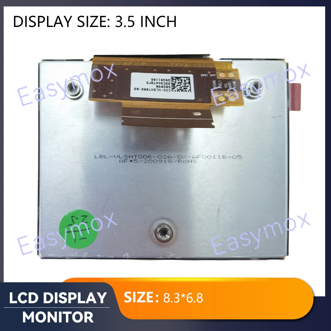 

LCD Display LBL-VLSHT006-02A Video Players Multimedia Monitors Automobile Dashboard 3.5 Inch Universal Screen