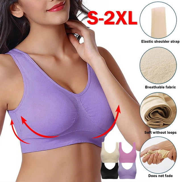Sexy Women Bra Plus Size Seamless Bra Breathable Invisible Bralette  Underwear Wireless Comfortable Active Bralette Brassiere Top - Yoga Bras -  AliExpress