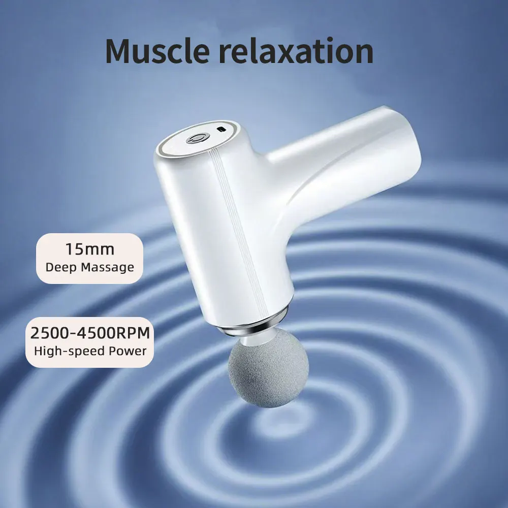 Portable Mini Fascia Massage Gun Wireless Shoulder Back Massager 6 Gear Vibration Waist Leg Body Massage Machine with 4 Heads - AliExpress 66 Portable Mini Fascia Massage Gun Wireless Shoulder Back Massager 6 Gear Vibration Waist Leg Body Massage Machine with 4 Heads - AliExpress 66