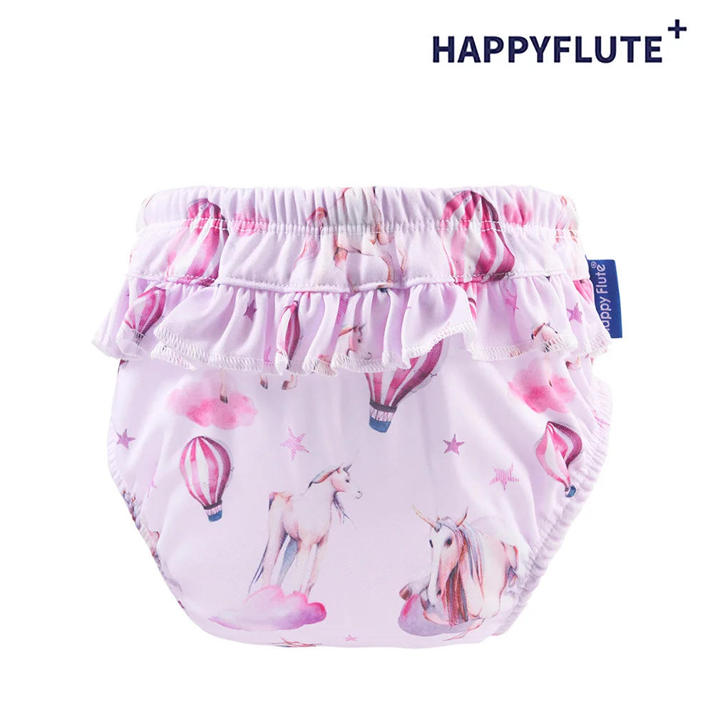 

Happyflute Swim Diaper Baby & Toddler Reusable Baby Shower Gifts For Girls Skin Friendly