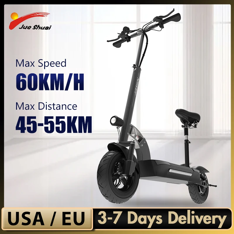 Trottinette Électrique Pliable Pour Adultes, Moteur 600w, Batterie 15ah  48v, Vitesse Max 45 Km/h, Autonomie Max 55km, Scooter Électrique Étanche -  Scooters Électriques - AliExpress