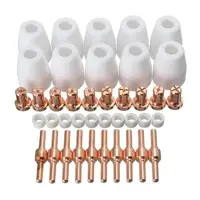 40 x Air Plasma Cutter Consumables for PT-31 LG-40 Torch CUT-40 Extend Nozzles 1