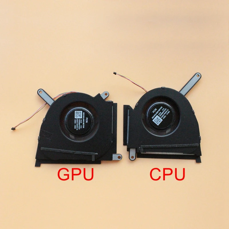 Laptop Cpu Gpu Ventilador de Refrigeração para Asus Tuf Dash F15 Fx517zc Fx517zr Cooler 13nr0990t01021 13nr0990t02023 Rtx3060 Rtx3070 Dc12v Novo