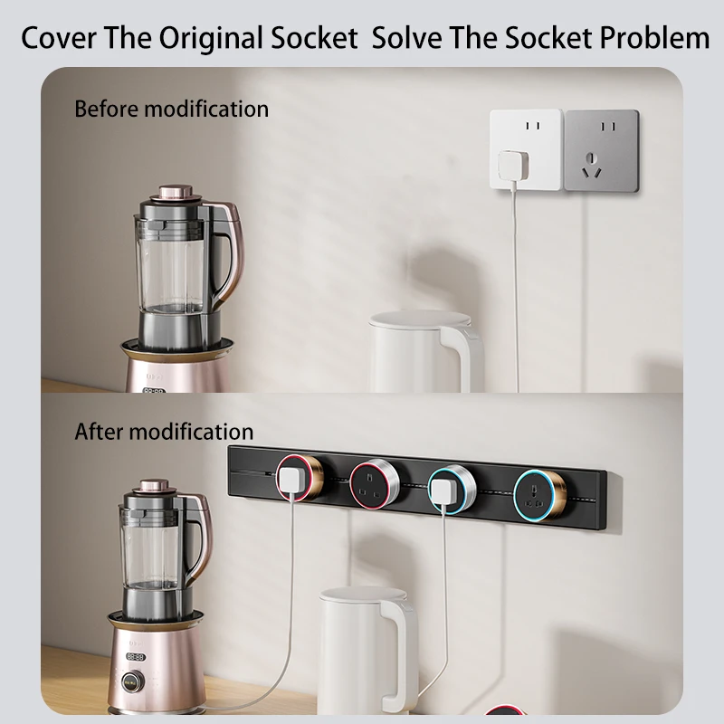 herepow soquete de trilha movel com usb adaptador 05