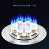Fierce Fire  Stove Single  Household Liquefied Energy-saving Toughened Natural Gas Embedded Desktop 4