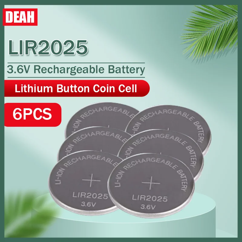 Batterie rechargeable Li-ion LIR2025 VL2020 VL2025 - Mr Key