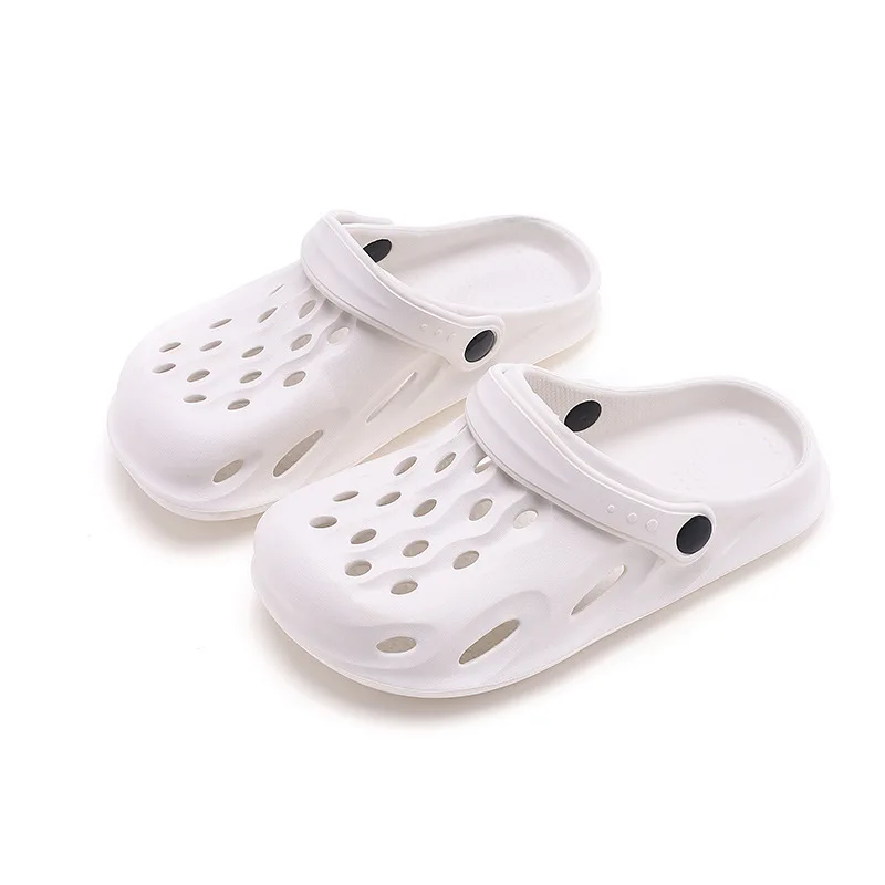 Leather Sandals Men Flip Flops Outside Beach Slippers EVA Light Soft Footwear Male Flat Shoes Summer
