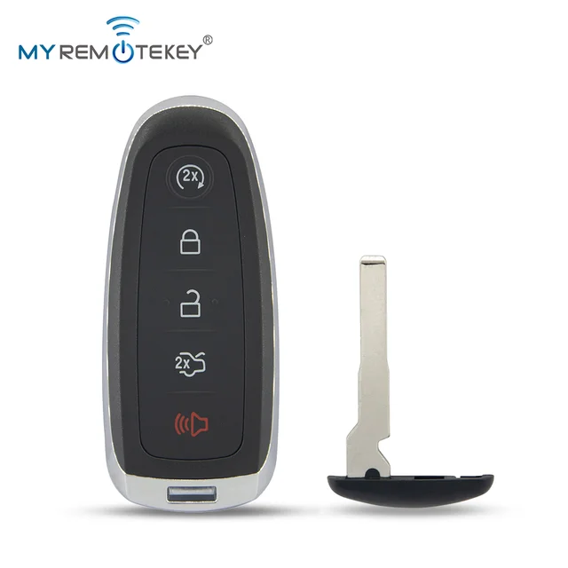 กุญแจรีโมทอัจฉริยะ MYREMOTEKEY 315/434mhz ID46-PCF7953 ชิป 4D63/4D83 สำหรับรถยนต์ฟอร์ด เอดจ์ เอ็กซ์พลอเรอร์ เฟล็กซ์ ทอรัส เอ็กซ์เพดิชั่น โฟกัส เอสเคป 5