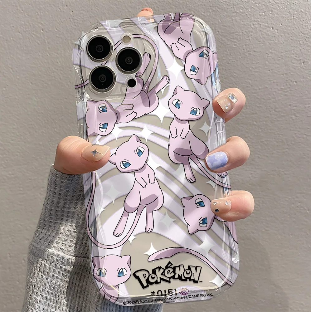 Anime-inspired Wave Design Soft TPU Phone Case