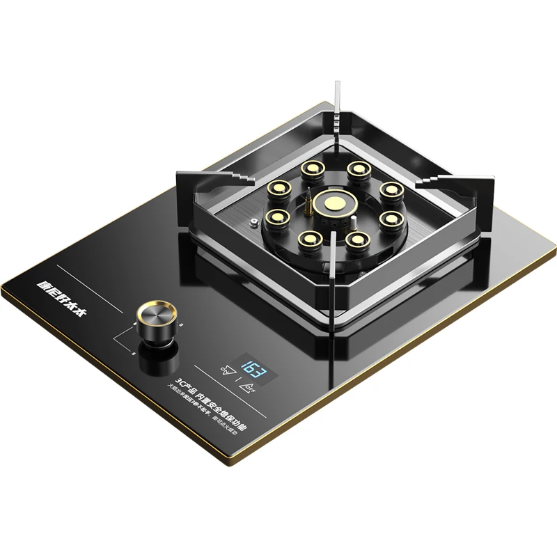 Small and Exquisite Kitchen Energy-saving Energy Gas Stove Household Fire Natural Gas Liquefied Stove Timing