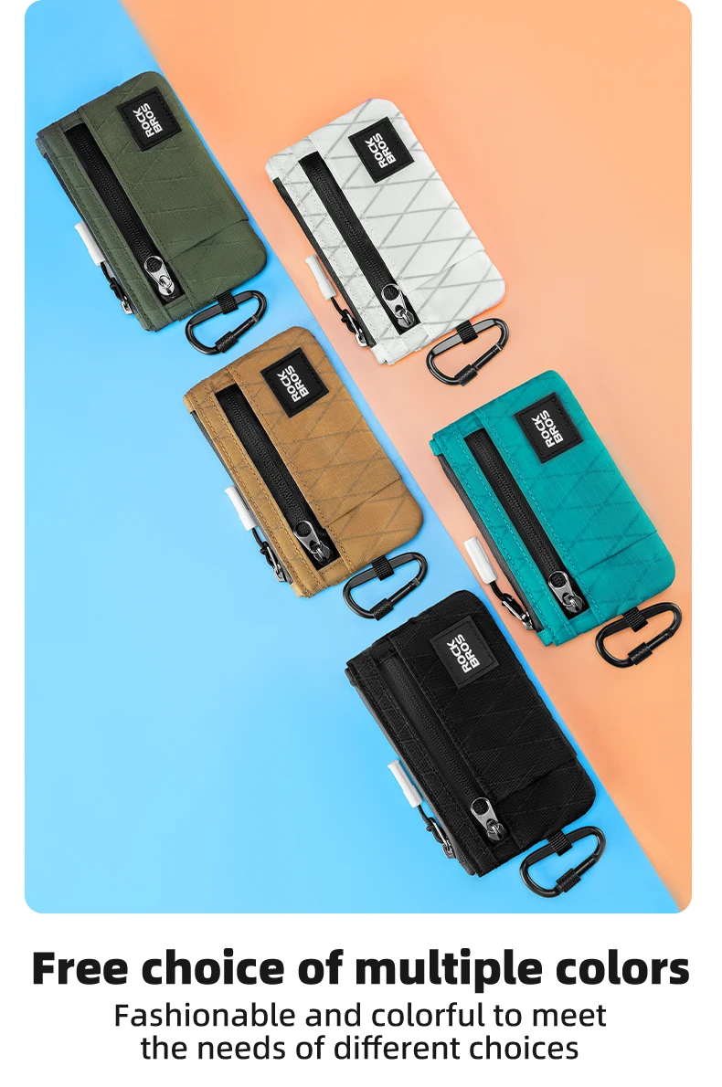 Mobile Phone Bag Lightweight Portable Hand Bag Hanging Buckle Wallet Commute Bag