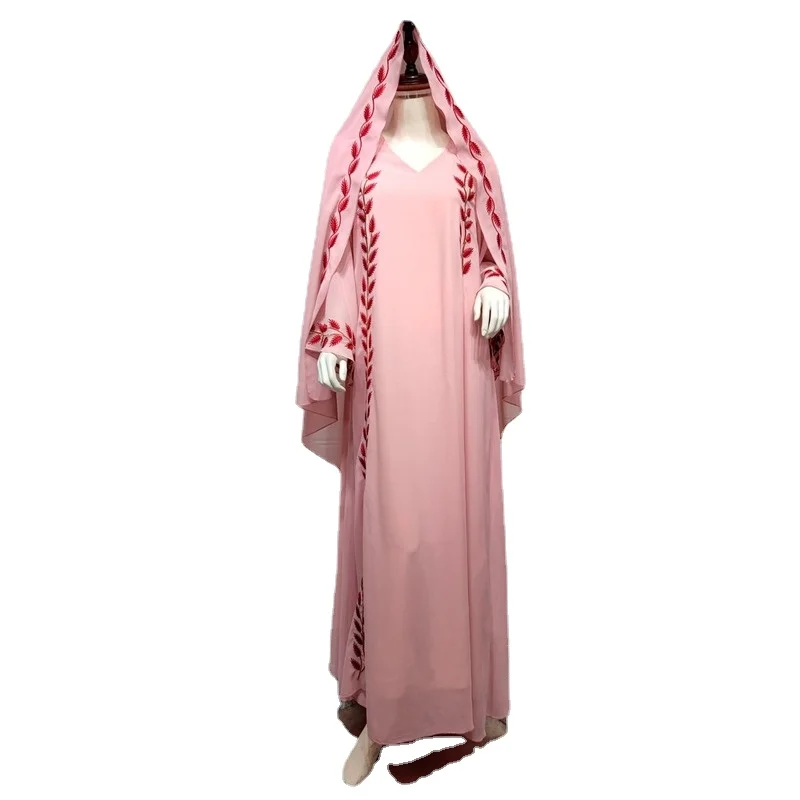 

Abaya Dubai Turkey Muslim Hijab Dress Loose Boubou Long Sleeve Party Evening Gown Kimono Islamic Clothing Djellaba Femme Eid