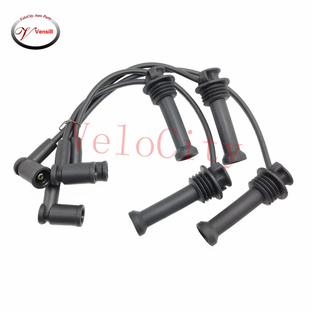 1對聯 Spark Plug Wire Set Ignition Cable For 2001-2004 Mazda