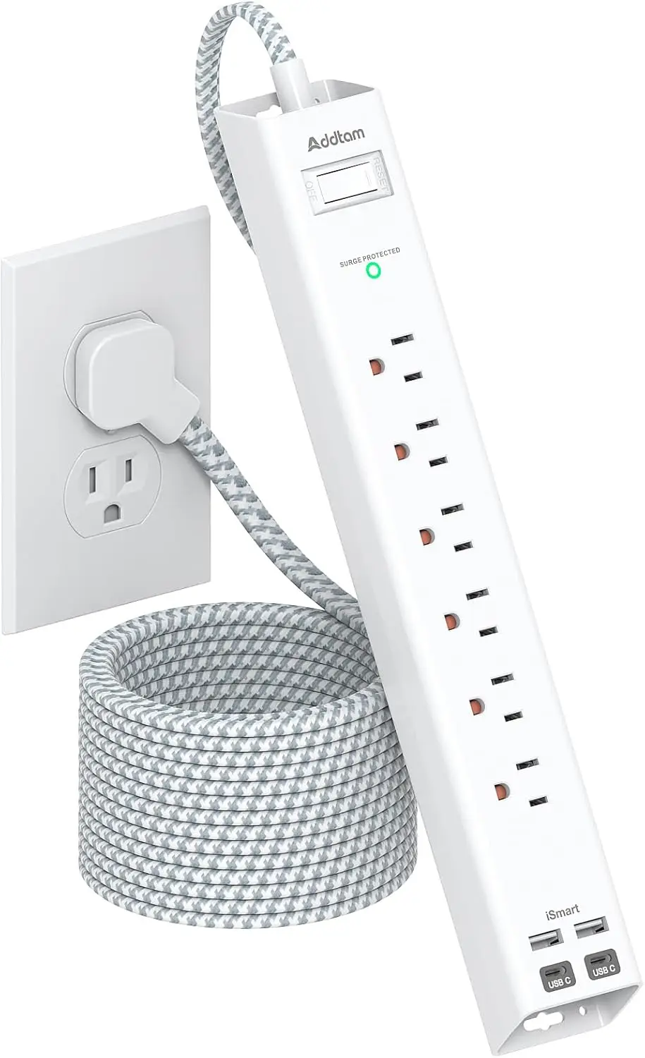 10ft Power Strip Hub 1