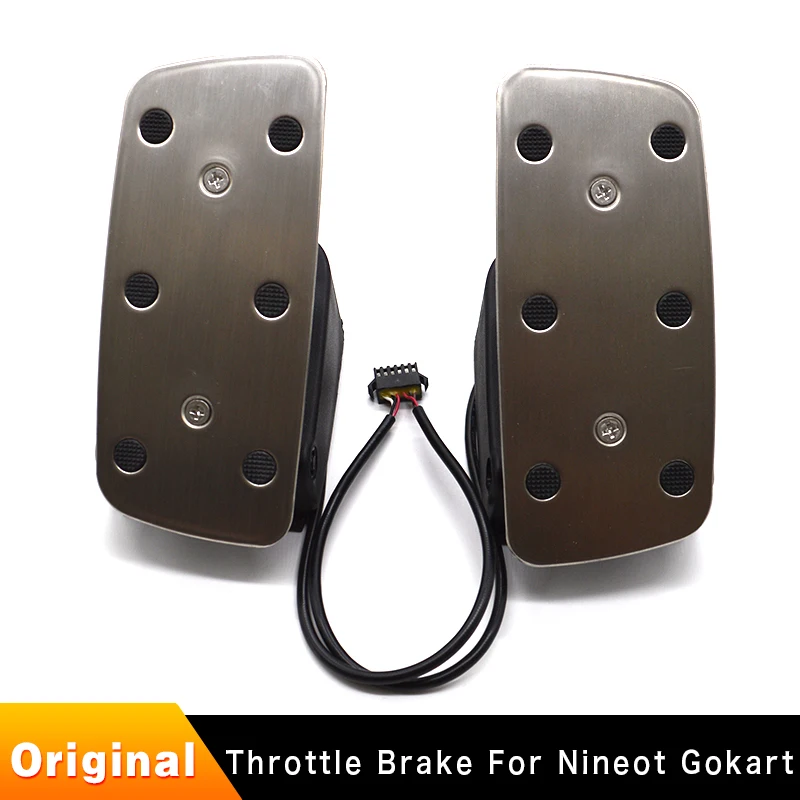 Go Kart Brake &Throttle Clutch Pedal Set For Gasoline Petrol Drift