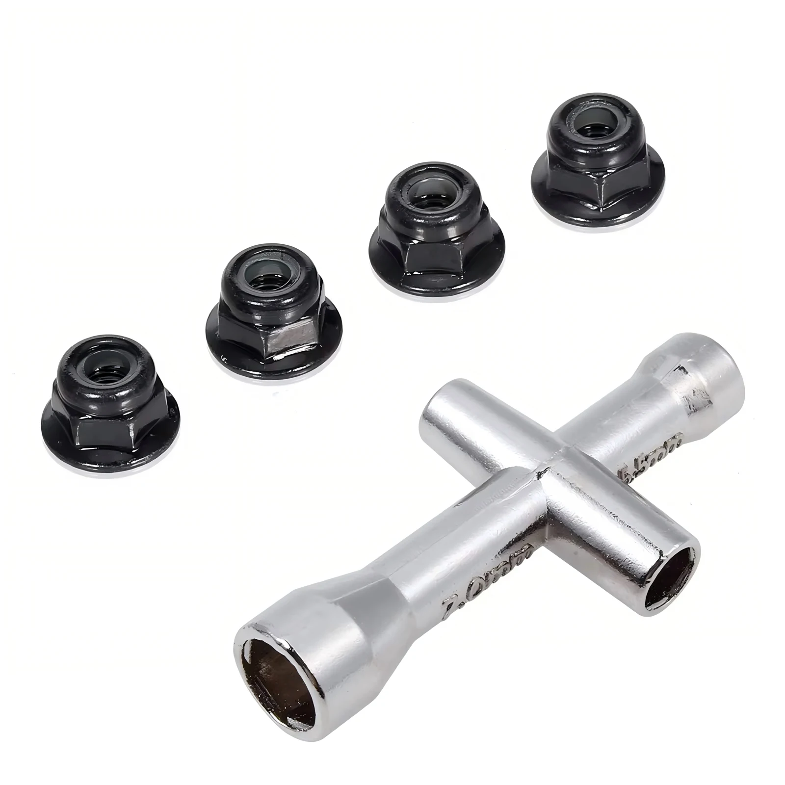 Set Di 4 Ruote E Pneumatici In Plastica 63mm Per Auto RC Drift Scala 1/10 - Cerchi Blu Per Traxxas, HSP, Tamiya, HPI, Kyosho