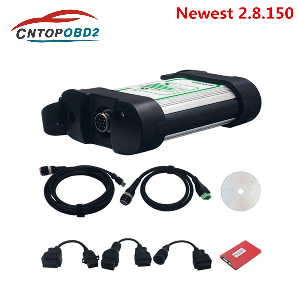 Il Più Nuovo 2.8.150 Vocom 88890300 Per Volvo Support 2021 Anni Heavy Duty Truck Excavator Euro6 Diagnostic Scanner Tool Wifi Usb