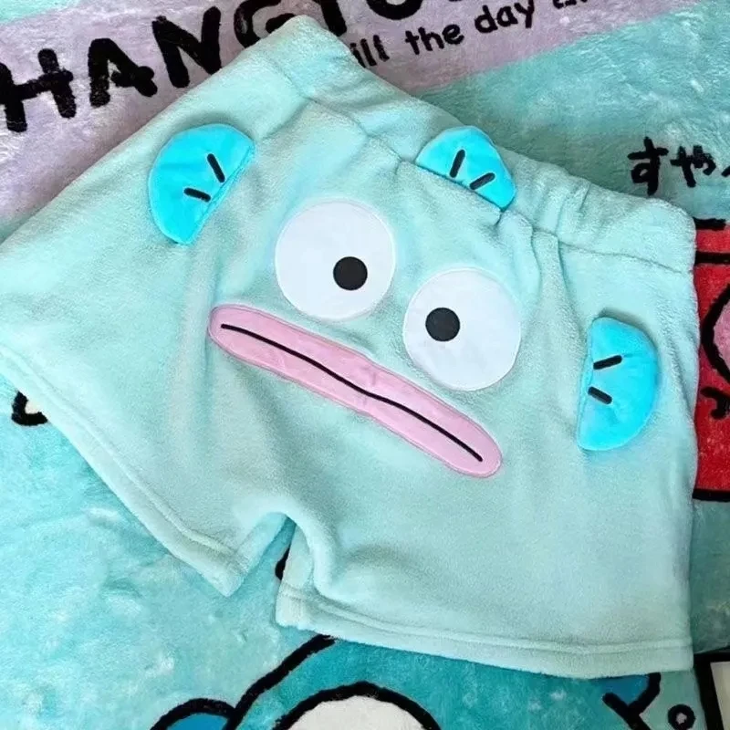 2023 Cute Funny Men's Ugly Fish Pajamas Ugly Cute Embroidered Shorts Large Size Men's and Women's Comfortable Loose Casual Pants