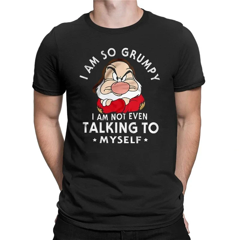 

Забавная Мужская мода T I Am So Grumppyy я даже не разговариваю со мной Grumppyy карликовые Летние повседневные рубашки Ropa Hombre