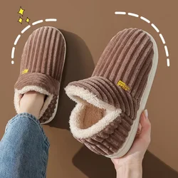 Plush Furry Winter Warmth: Unisex Cozy Indoor Slippers - 36-37 (Brown)