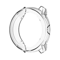 Durable Soft TPU Protective Bumper Shell Cover Watch Accessory - Suunto Run (Transparent)