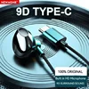 Type C Headphones HiFi Bass Stereo Volume Control Headset With HD Mic 3.5mm Wired Earbuds For iPhone15/Samsung Galaxy Earphone 2