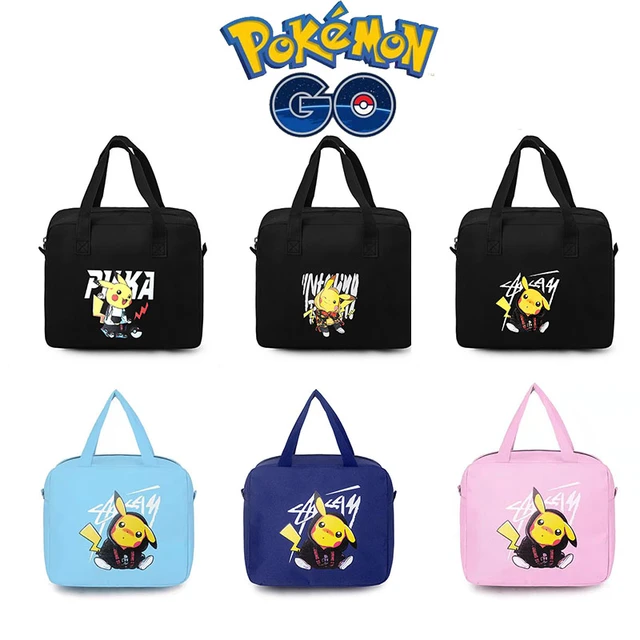 Pokemon Pikachu Children's Insulated Lunch Bags Portable High Capacity  Cartoon Picnic Bag Student Lunch Box Ice