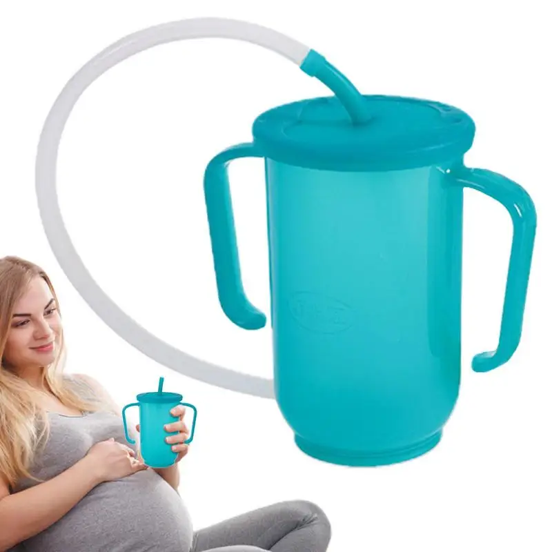 Spill Proof Cups For Adults Sippy Cups For Elderly Cup With Handle And  Straw Toddler Feeding Supplies No Spill Lightweight - AliExpress