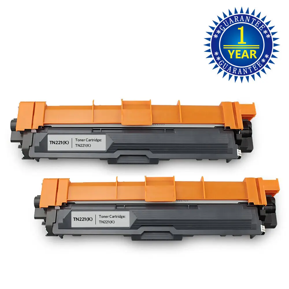 

2PK TN221 TN225 BK Toner Critridge For Brother MFC-9340CDW MFC-9130CW 9330CDW