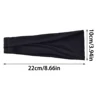 1PCS Sports Yoga Headbands for Women Non Slip Thick Womens Headband Boho Elastic Hair Bands for Women's Hair Sweat Head Band 2