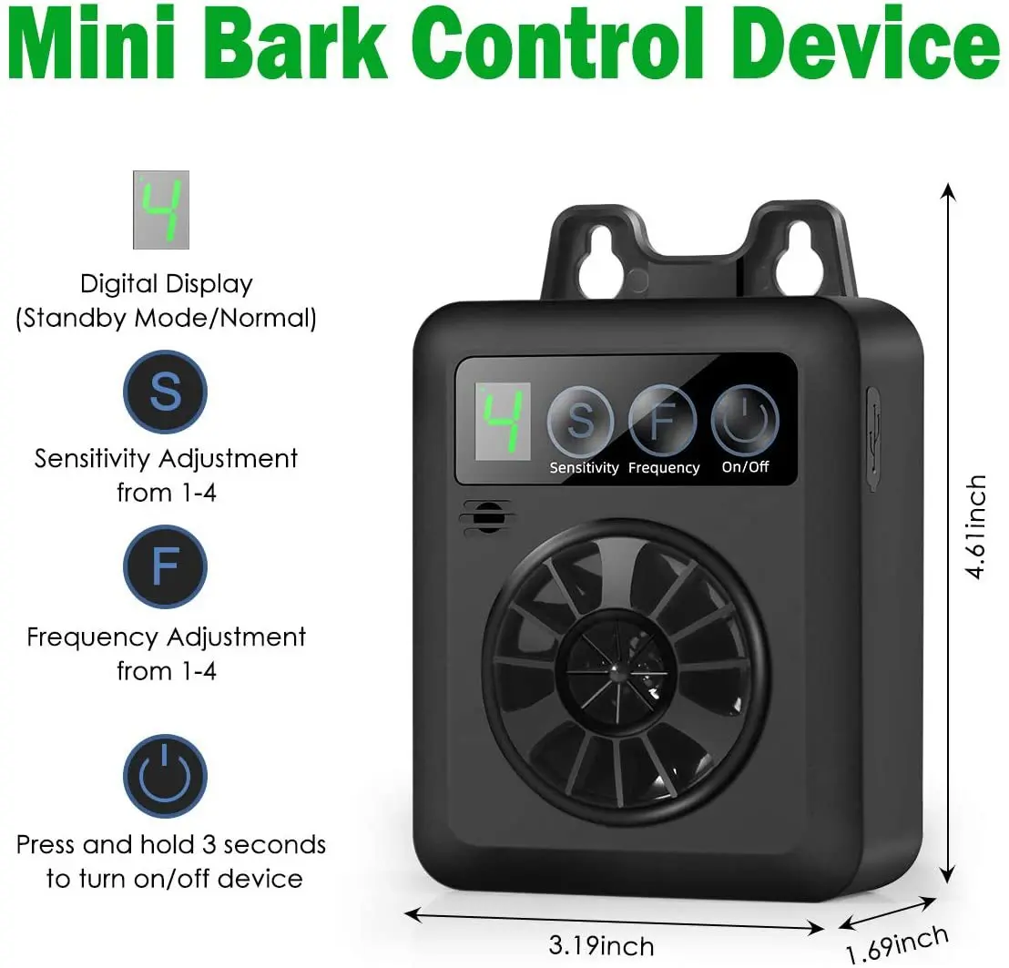 Anti Barking Device Bark Control Device -Stop Your Neighbors Dog From Barking