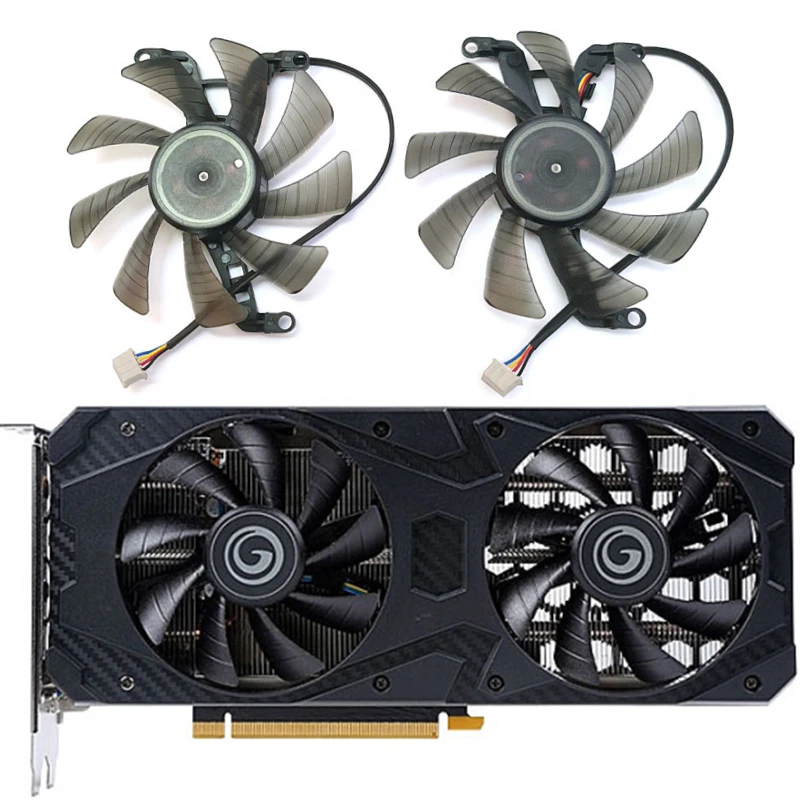 Nuova Ventola Gpu 85Mm 4Pin Muslimex Rtx 3060, Per Ventola Di Raffreddamento Della Scheda Grafica Galaxy Rtx 3060, Kfa2 Rtx 3060