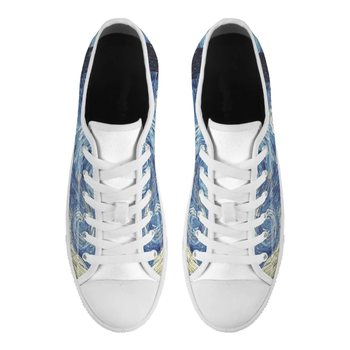 Sneakers Women Van Gogh | Canvas Shoes Print Low | Canvas