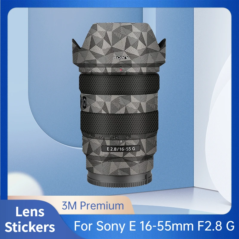 Stickers Camera Lens Body Sticker Coat Wrap Protective Film Protector Vinyl Decal Skin For Sony E 16-55mm F2.8 G SEL1655G Lens