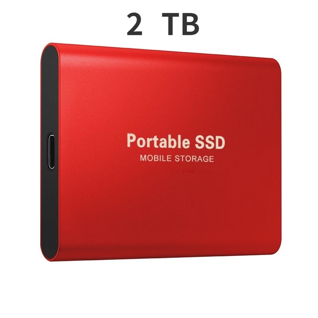 Original 2TB External Hard Drive Disks USB 3.0 16B 32TB Portable Solid