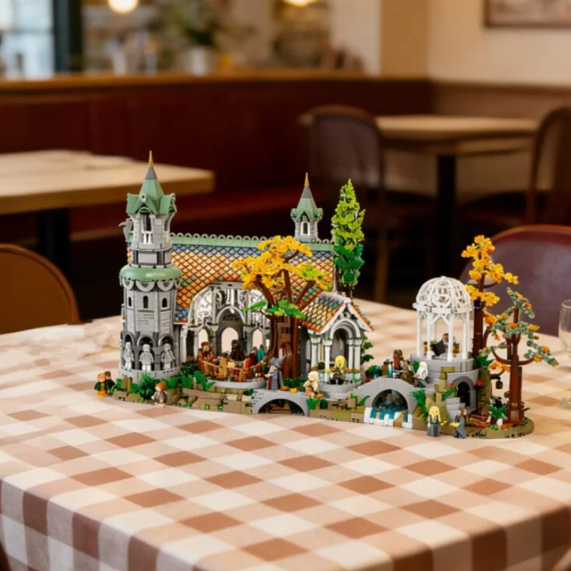 2026 새로운 품질 6167PCS 스트리트 뷰의 필름 시리즈 어린이를 위한 데스크탑 장식 모델 스타일 선물 호환 가능 10316