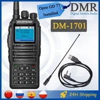 Baofeng DM-1701 Walkie Talkie Open GD77 DMR Radio Digital Analog UHF VHF 5W Dual Time Slot Tier1 Tier2 DM1701 Upgrade of DR-1801 1