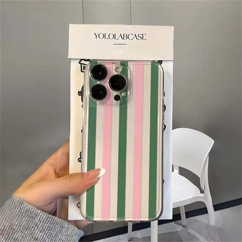 Minimalist Colorful Vertical Stripes Phone Case Cover