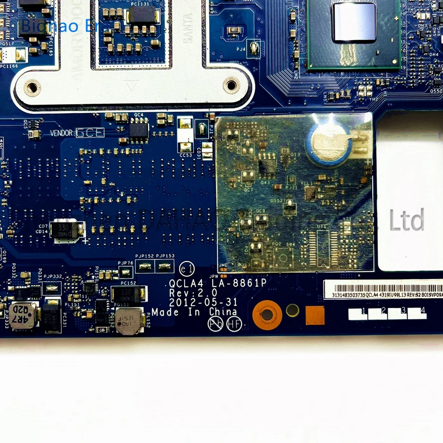 para Samsung Np350 350v5c Np350v5x Laptop Motherboard com Hm76 Hd7670m 1gb 2gb Gpu Ba5903397a Ba59-03553a 03393a Qcla4 La8861p - Imagem 4