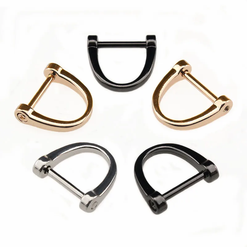 

2Pcs/Pack Multifunctional Metal Keychain Detachable Snap Hook Clips Buckles Hooks for Leather handicraft pet care rope buckle
