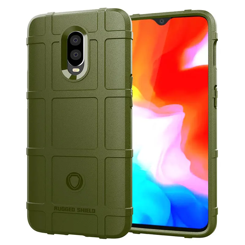 Shockproof Full Protective Silicone Armor Phone Case - Rubber Matte Finish